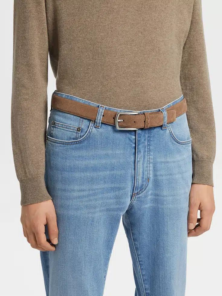 Beige Suede Belt Beige Suede Belt