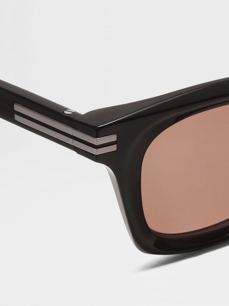 Black Acetate Sunglasses