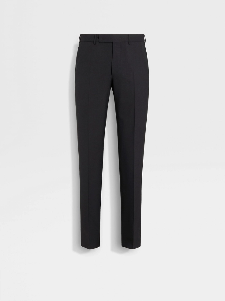 Black High Performance™ Wool Pants