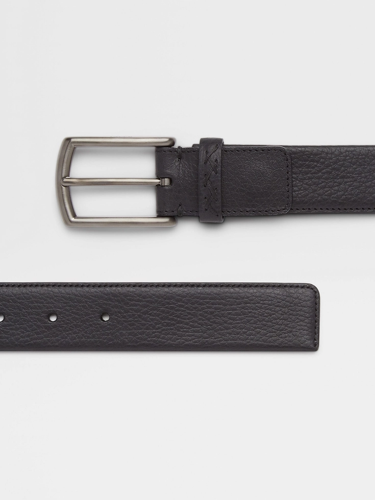 Black Leather Belt