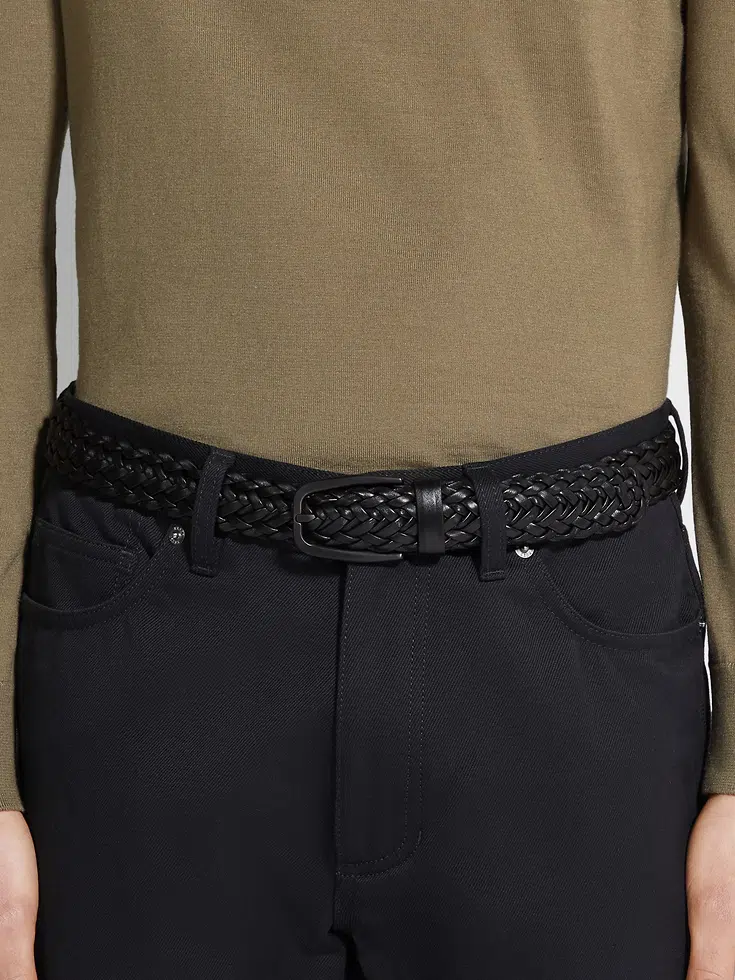 Black Leather Belt Black Leather Belt