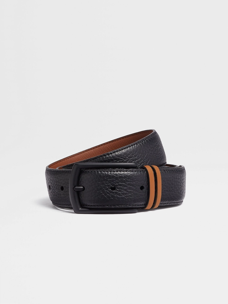 Black Leather Belt