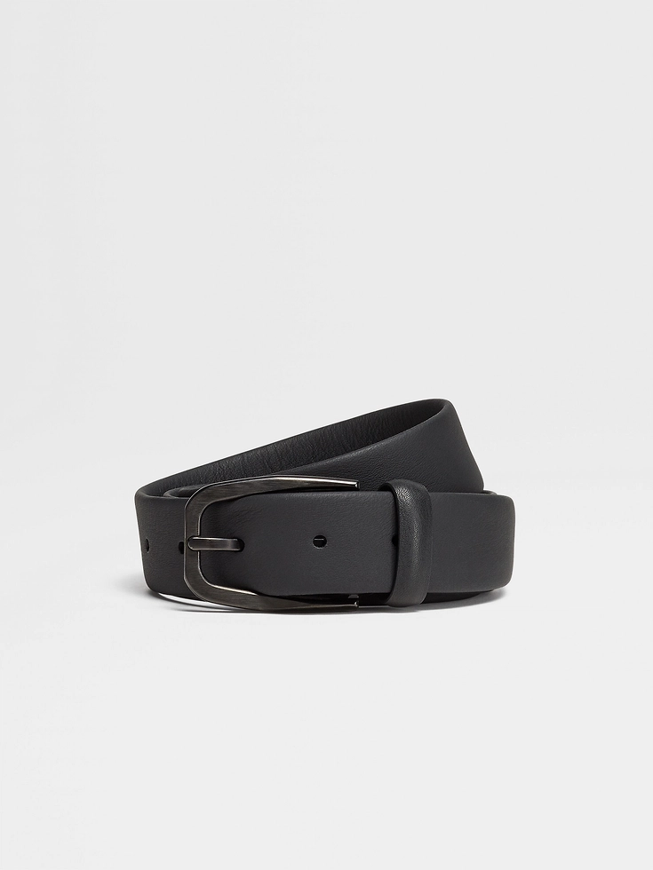 Black Leather Belt