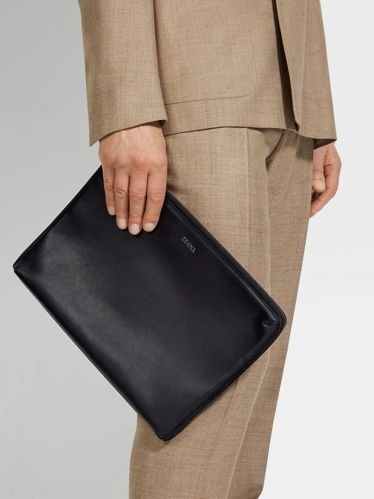 Black Leather Portfolio