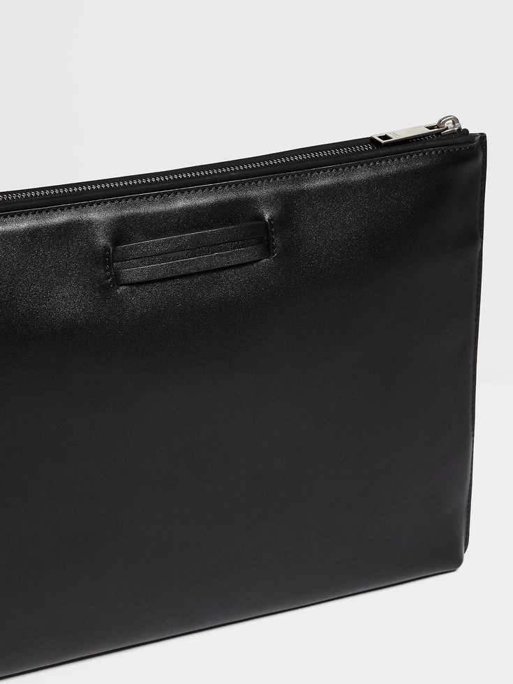 Black Leather Portfolio Black Leather Portfolio