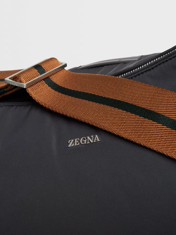 Black Nylon Holdall Black Nylon Holdall