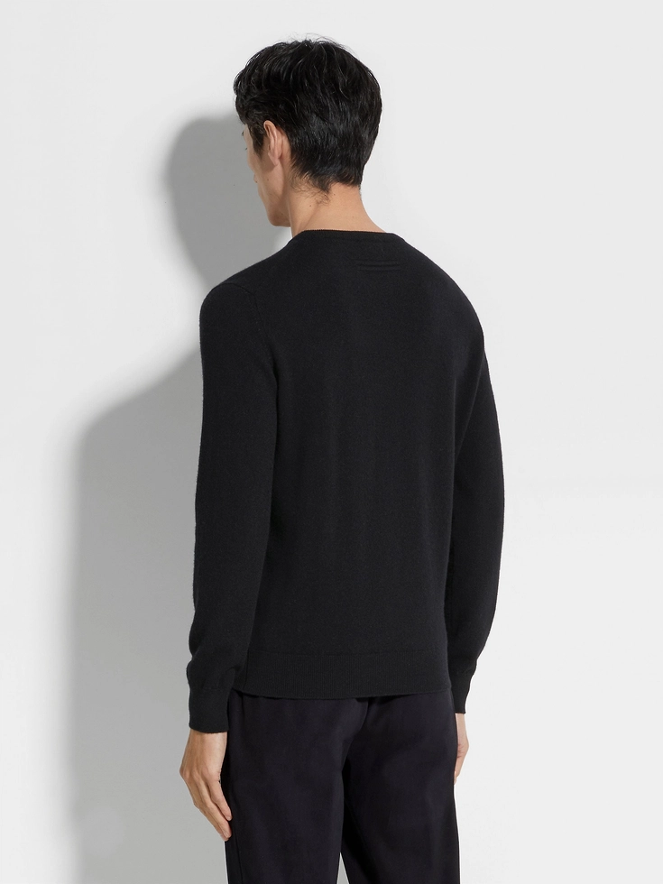 Black Oasi Cashmere Crewneck Black Oasi Cashmere Crewneck