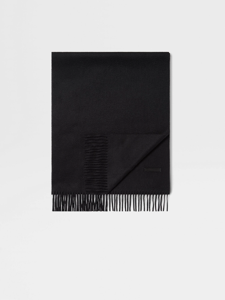 Black Oasi Cashmere Scarf