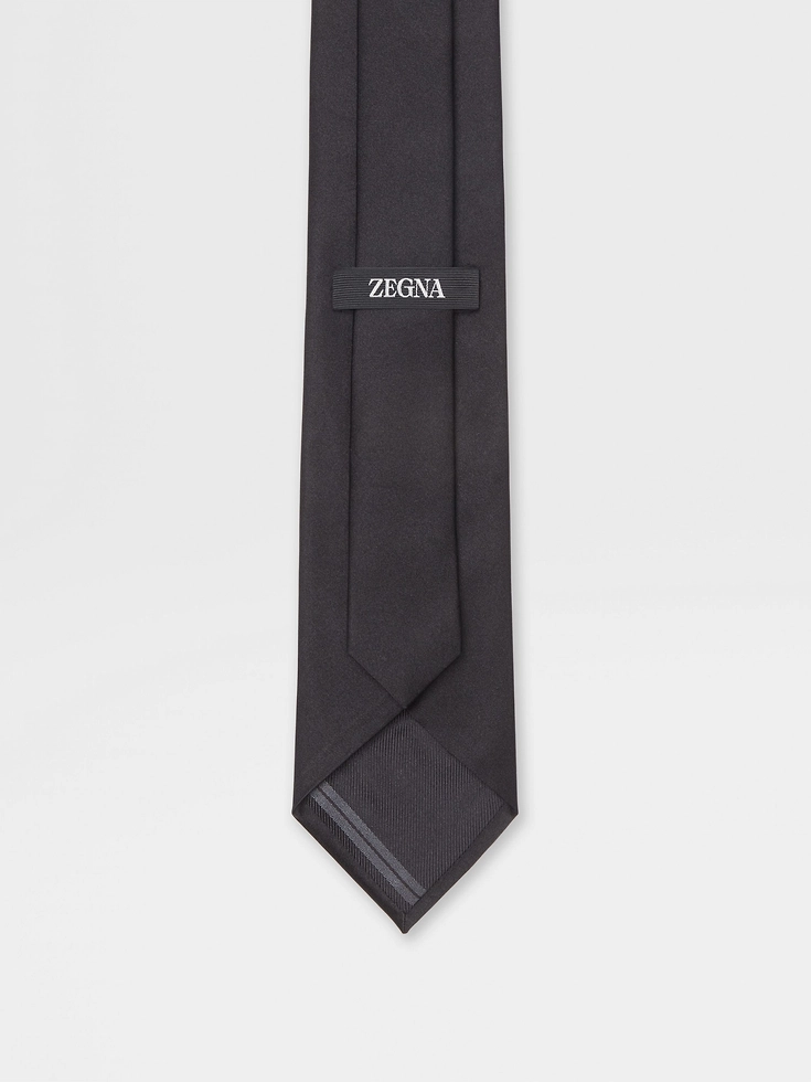 Black Silk Tie Black Silk Tie