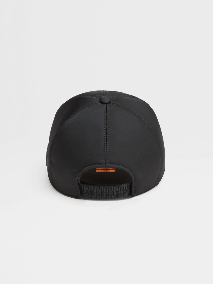 Black Technical Fabric Hat Black Technical Fabric Hat