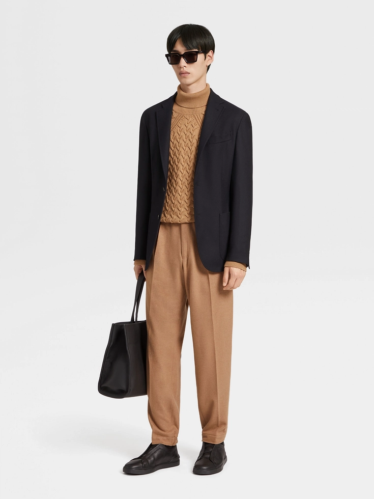 Black Trofeo™ Cashmere Shirt Jacket