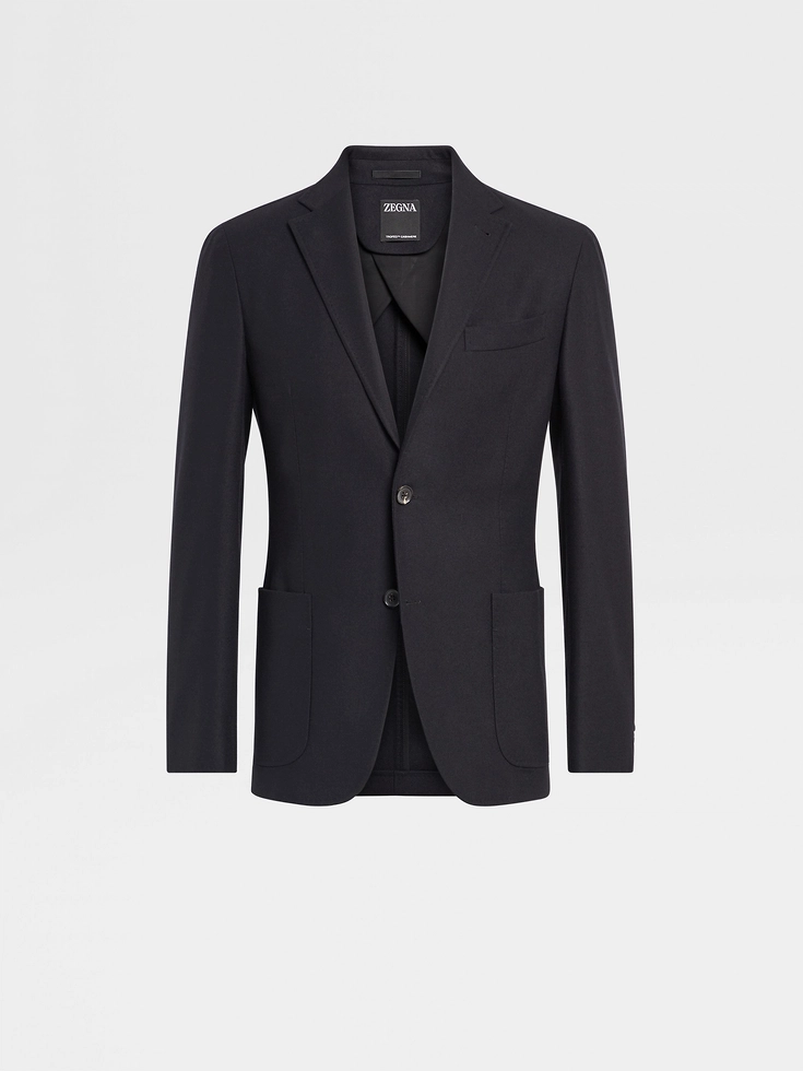 Black Trofeo™ Cashmere Shirt Jacket