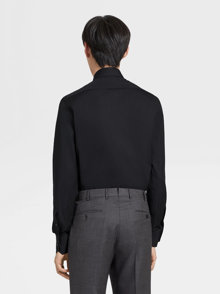 Black Trofeo™ Comfort Cotton Shirt Black Trofeo™ Comfort Cotton Shirt