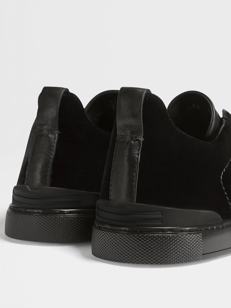 Black Velvet Triple Stitch™ Sneakers