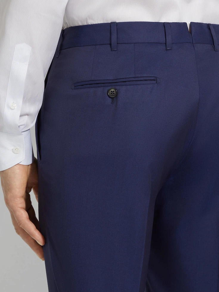 Blue Centoventimila Wool Pants