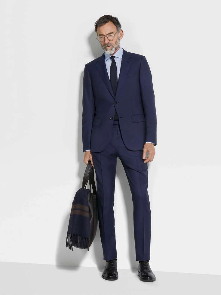 Blue Oasi Cashmere Suit