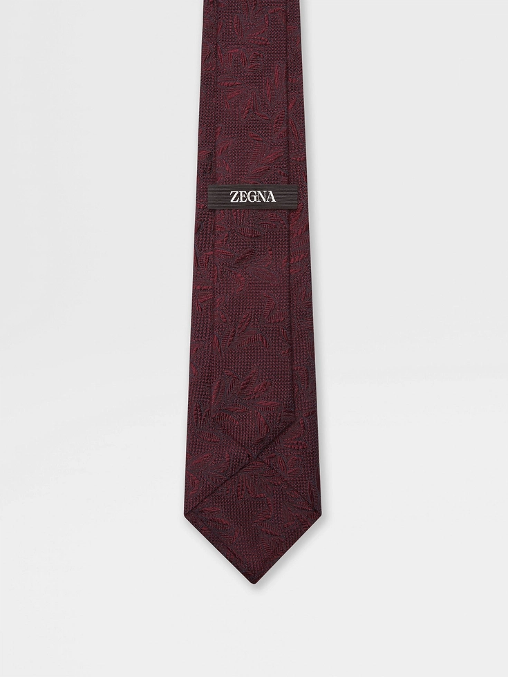 Burgundy Silk Tie Burgundy Silk Tie