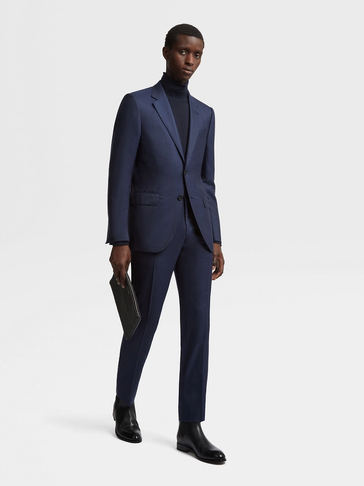 Dark Blue Oasi Cashmere Suit