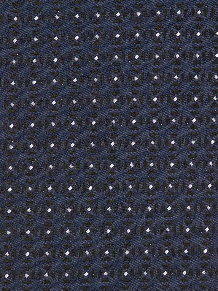 Dark Blue Silk Tie