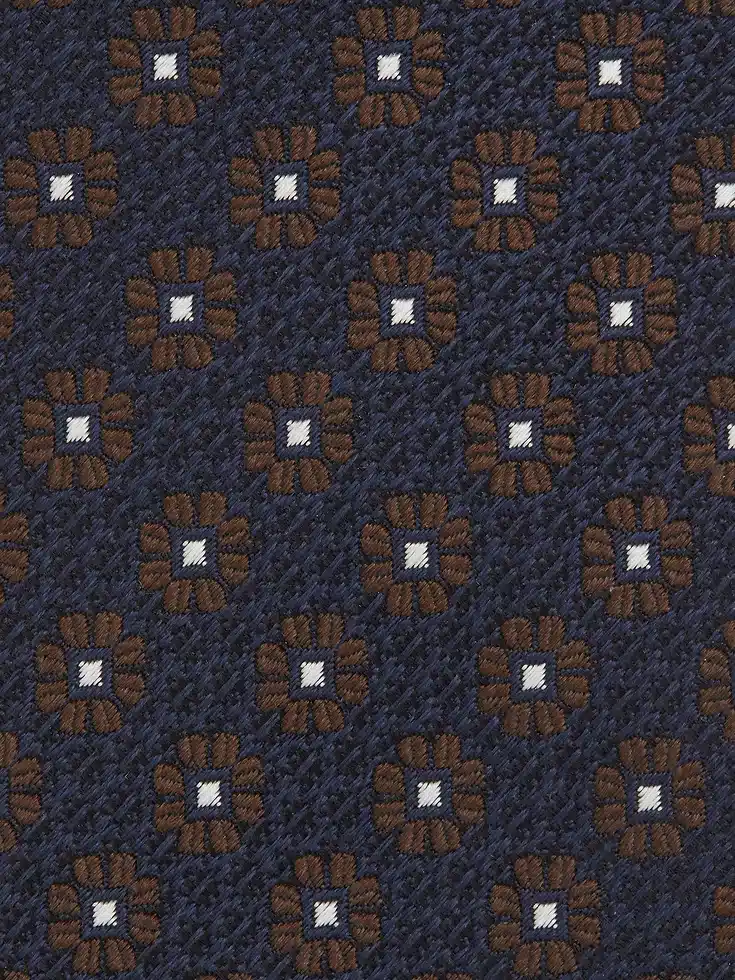 Dark Blue Silk Tie