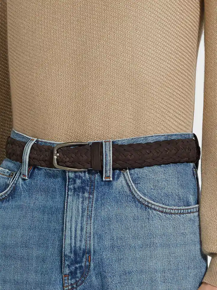 Dark Brown Leather Belt Dark Brown Leather Belt