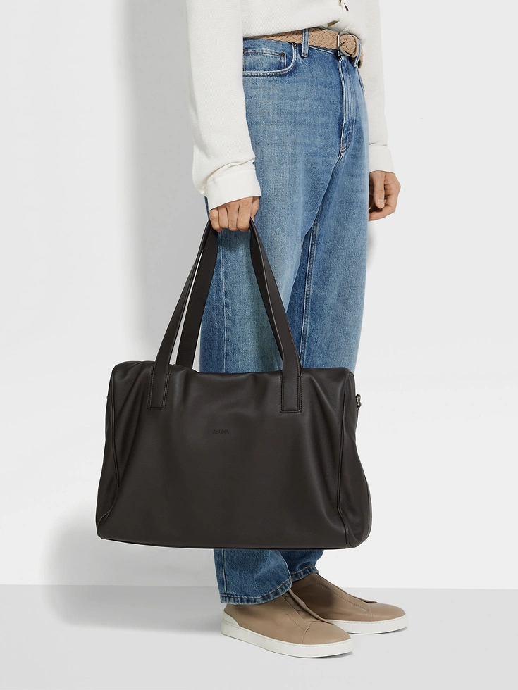 Dark Brown SECONDSKIN Business Bag