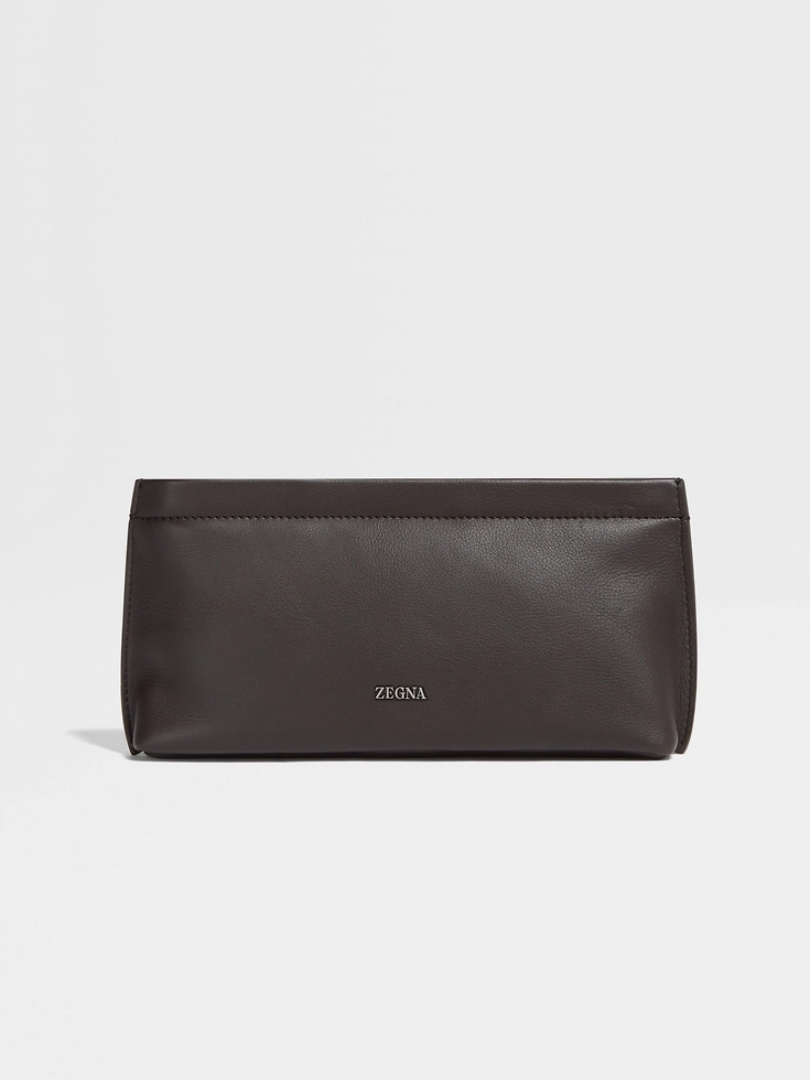 Dark Brown SECONDSKIN Clutch Dark Brown SECONDSKIN Clutch