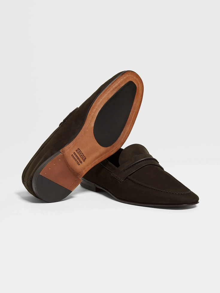 Dark Brown SECONDSKIN Mocassin Loafer