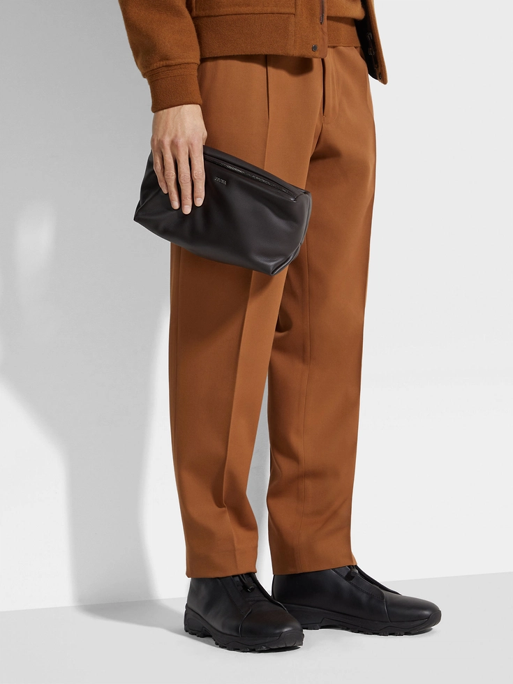 Dark Brown SECONDSKIN Softy Pouch Dark Brown SECONDSKIN Softy Pouch