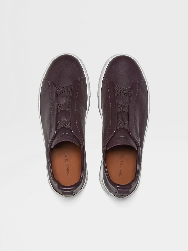 Dark Purple Triple Stitch™ SECONDSKIN Sneakers Dark Purple Triple Stitch™ SECONDSKIN Sneakers