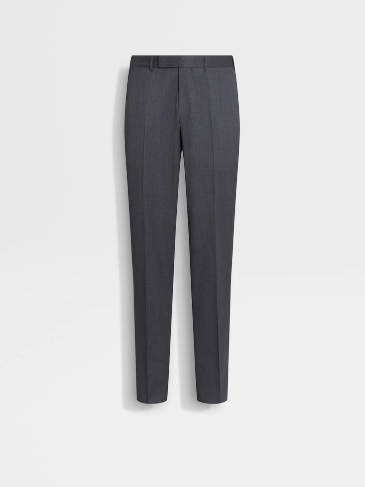 Grey Centoventimila Wool Pants