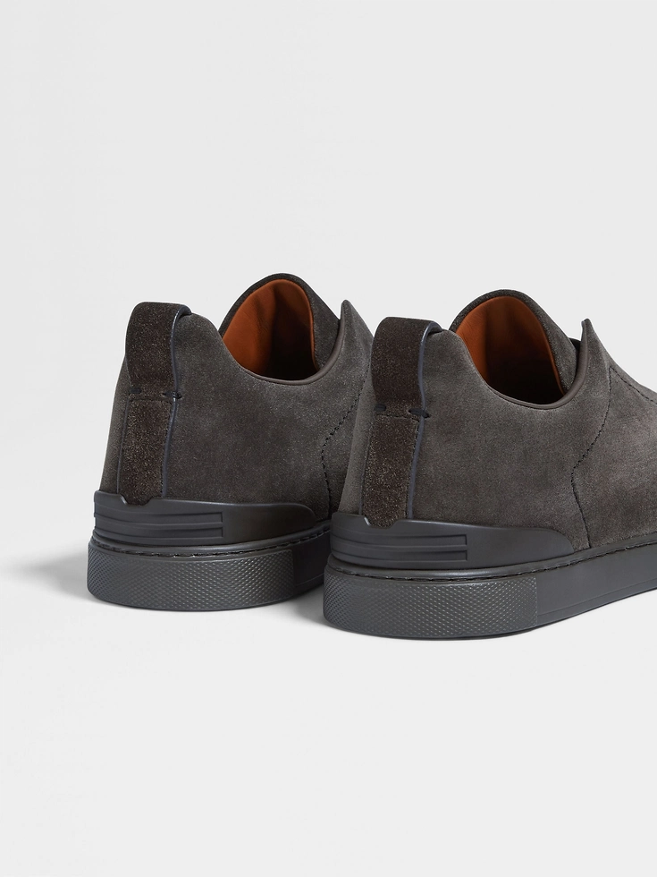 Grey Suede Triple Stitch™ Sneakers