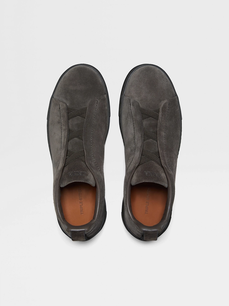 Grey Suede Triple Stitch™ Sneakers Grey Suede Triple Stitch™ Sneakers