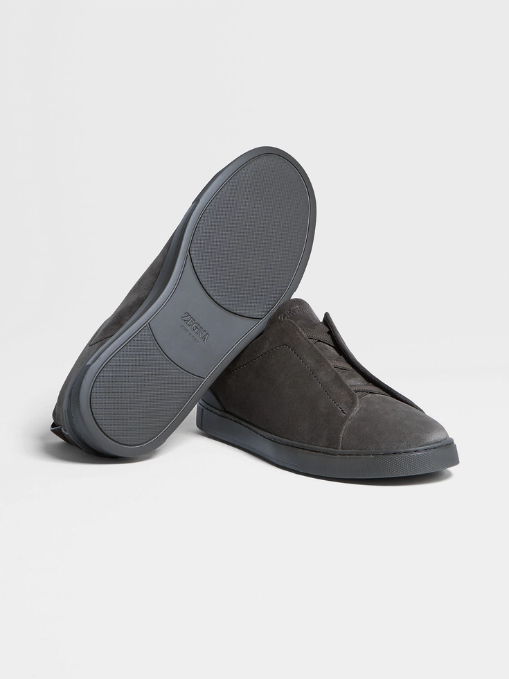 Grey Suede Triple Stitch™ Sneakers Grey Suede Triple Stitch™ Sneakers