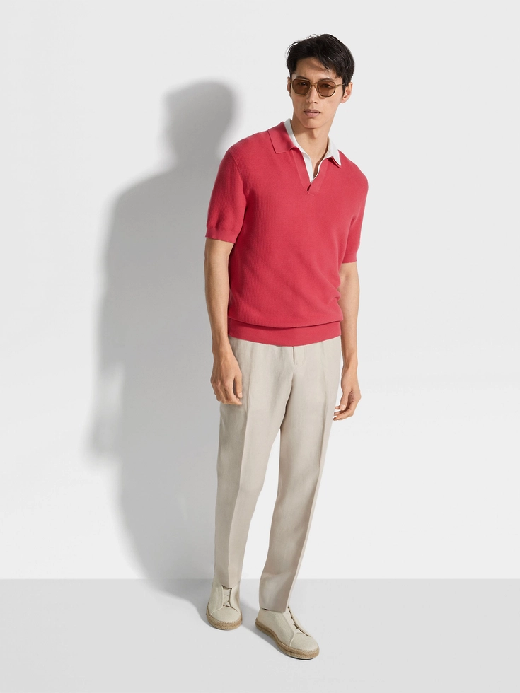 Light Beige Oasi Lino Pants Light Beige Oasi Lino Pants