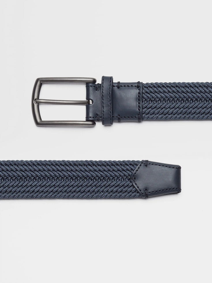 Light Blue Rayon Belt