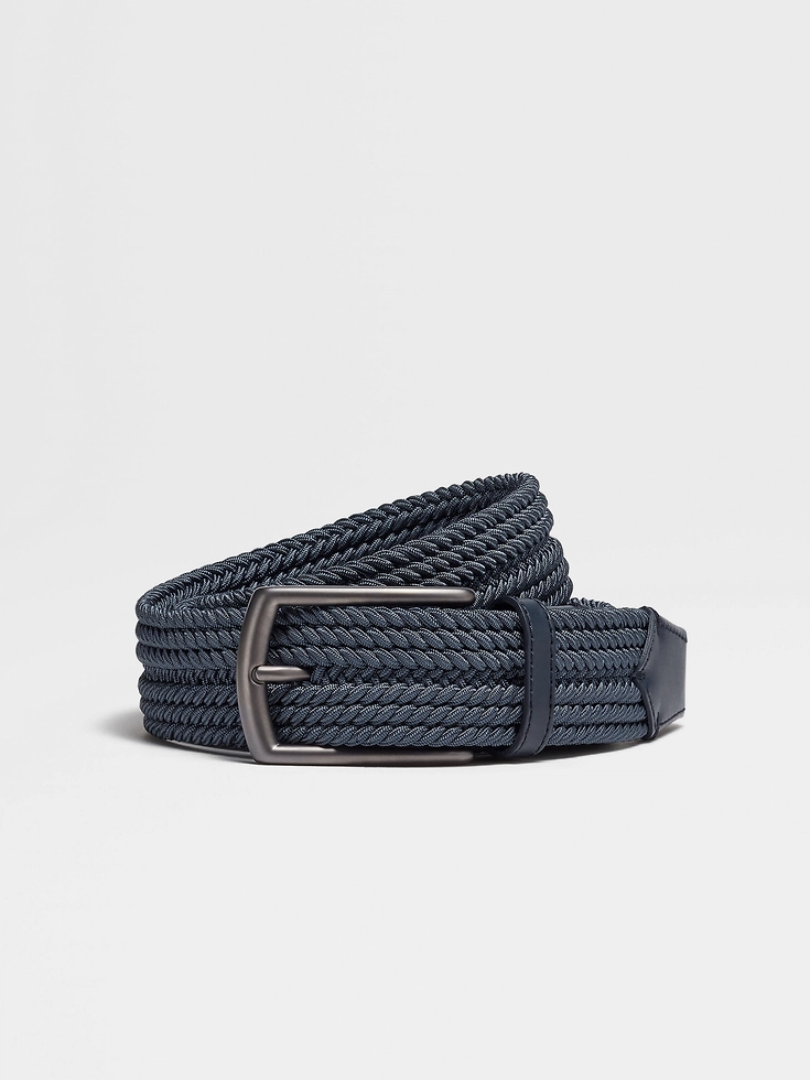 Light Blue Rayon Belt
