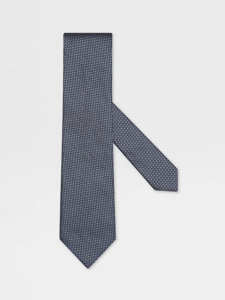 Light Blue Silk Tie