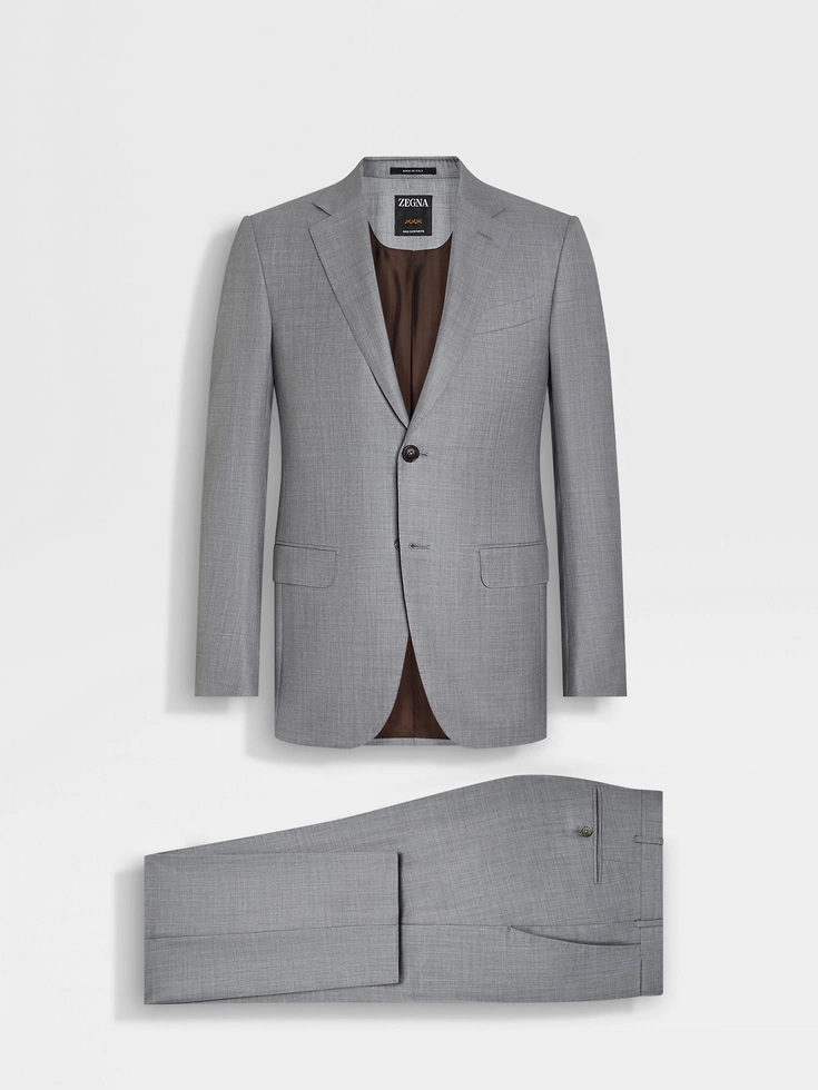 Light Grey Oasi Cashmere Suit