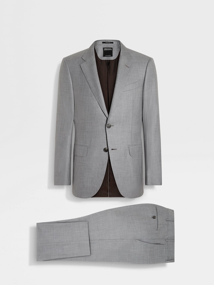 Light Grey Oasi Cashmere Suit