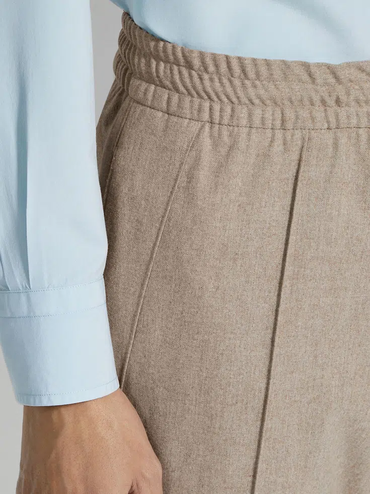 Light Taupe 15milmil15 Wool Joggers