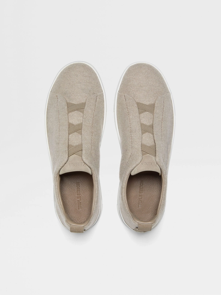 Light Taupe Oasi Cashmere Triple Stitch™ Sneakers Light Taupe Oasi Cashmere Triple Stitch™ Sneakers