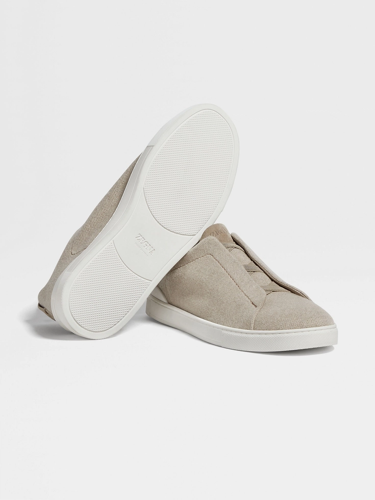 Light Taupe Oasi Cashmere Triple Stitch™ Sneakers Light Taupe Oasi Cashmere Triple Stitch™ Sneakers