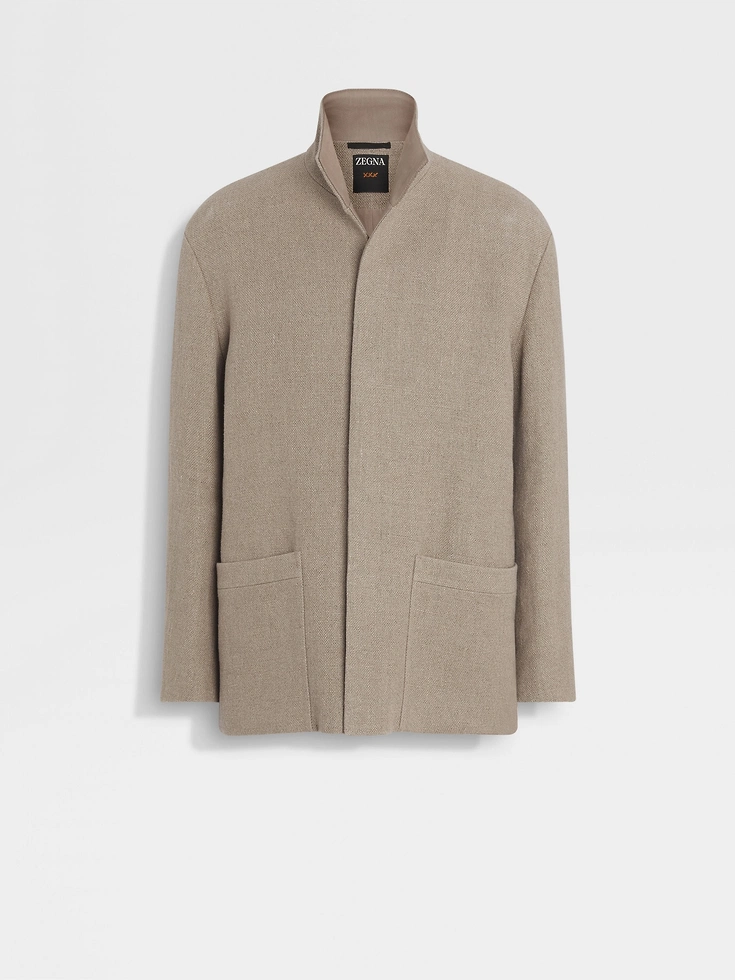 Linen Chore Jacket