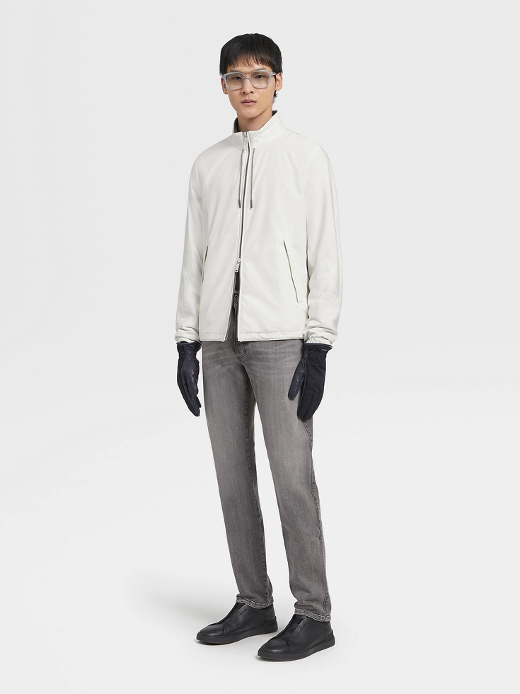 Microfiber Reversible Brezza Blouson