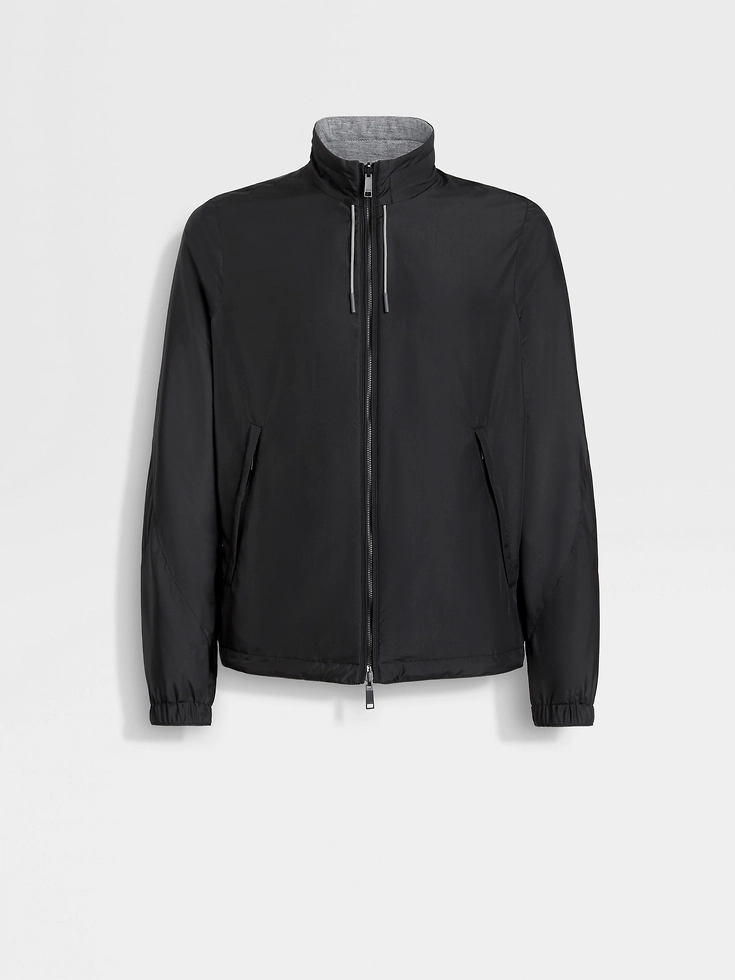 Microfiber Reversible Brezza Blouson