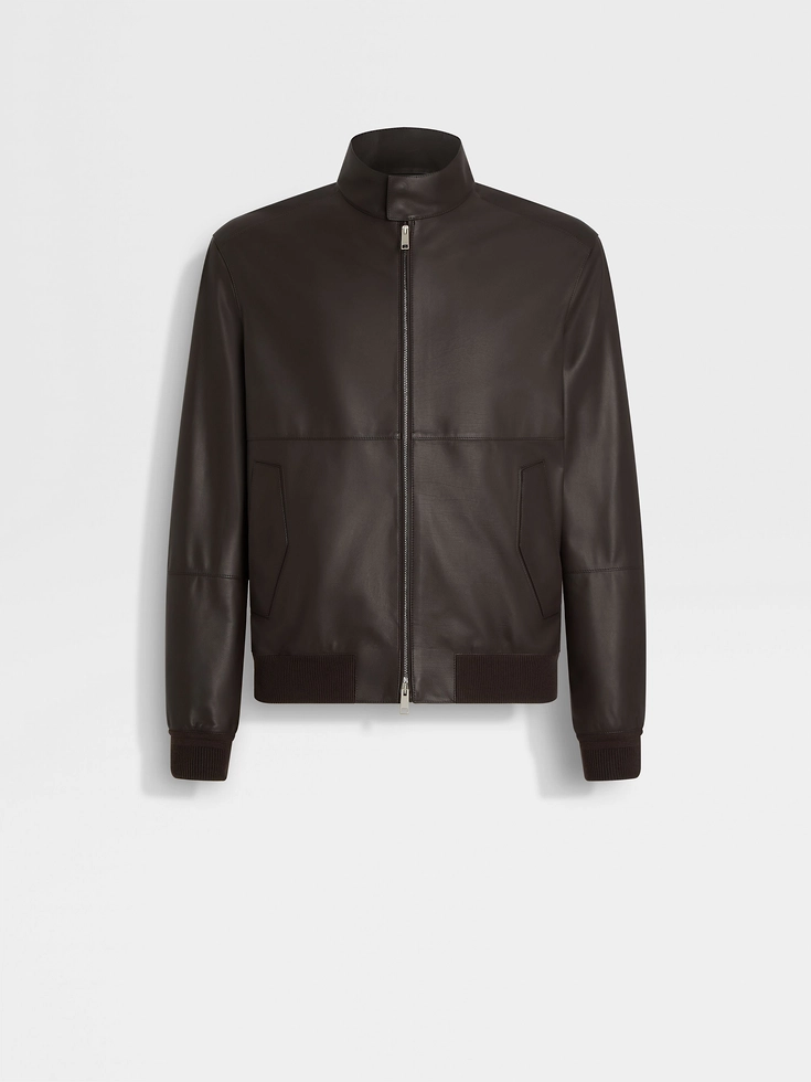 Nappa Leather Bomber