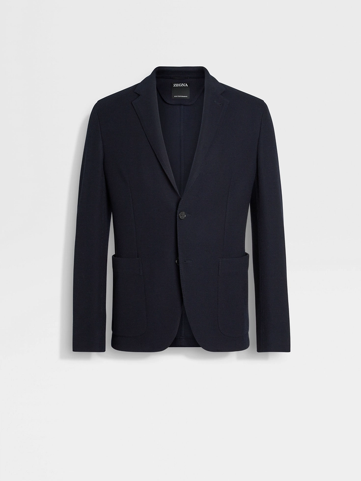 Navy Blue High Performance™ Jersey Jacket