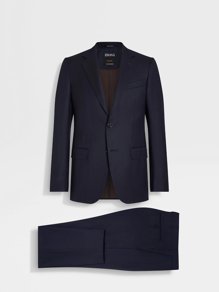 Navy Blue Oasi Cashmere Suit