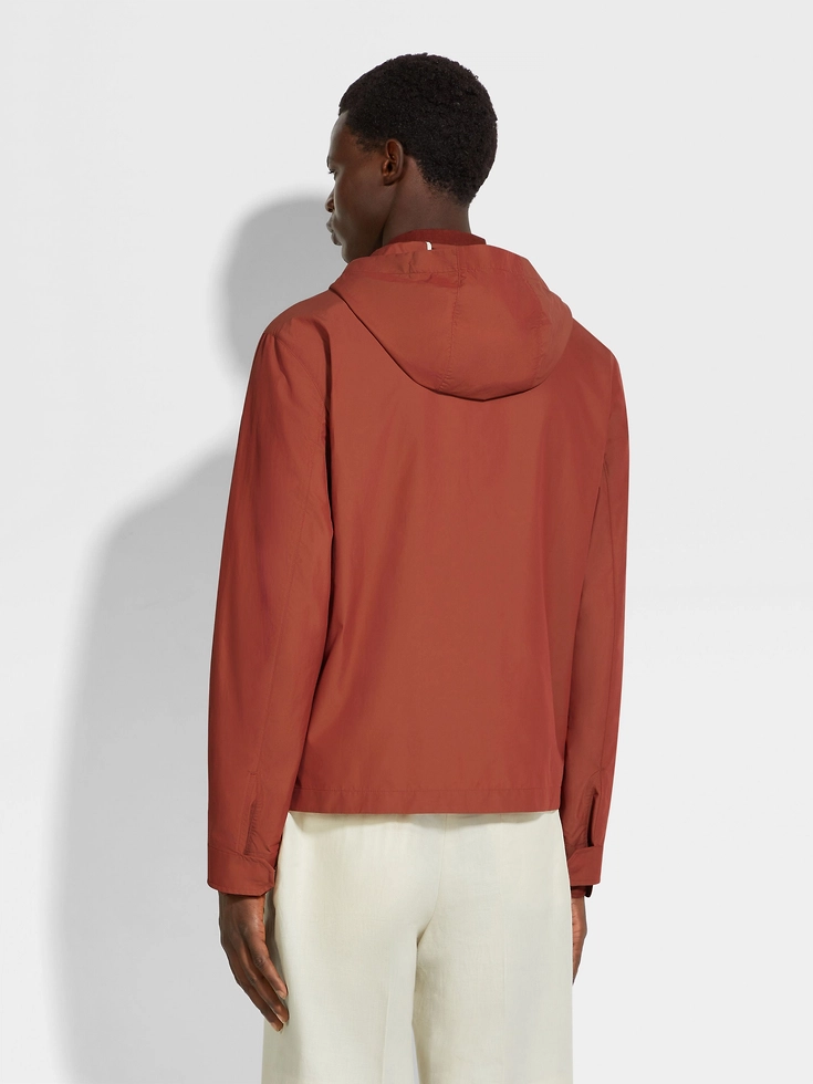 Nylon and Cotton Blouson Nylon and Cotton Blouson